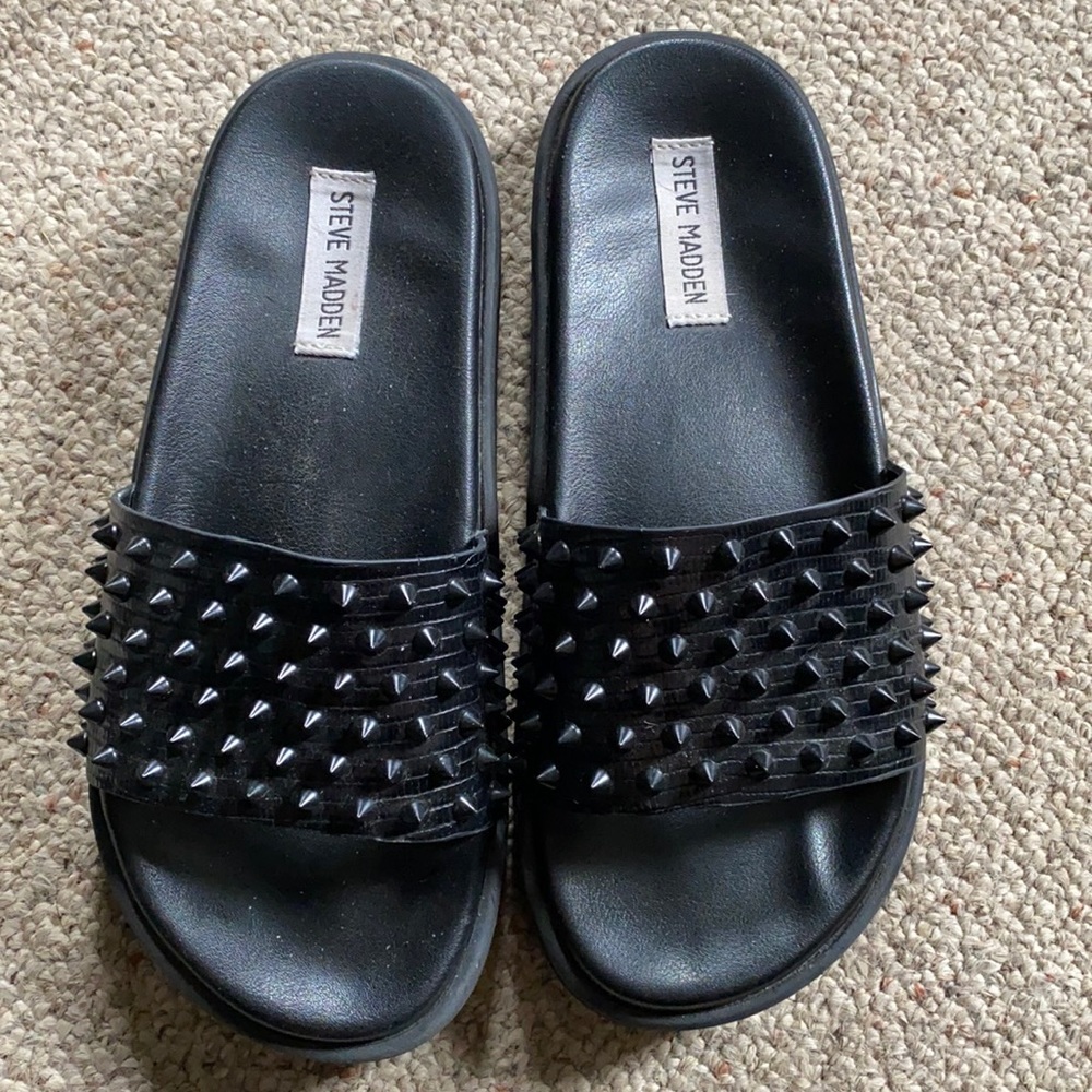 Steve Madden Studded Platform Sandals